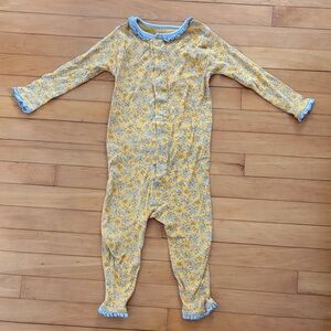 Magnetic Me Gold and Grey Floral PJs, 12-18 months
